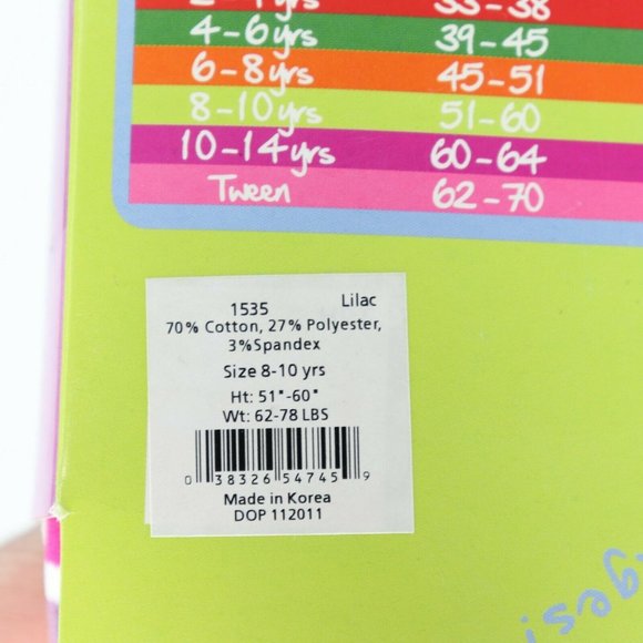 Jefferies Socks Little Girls' Retro Capri - Picture 3 of 6